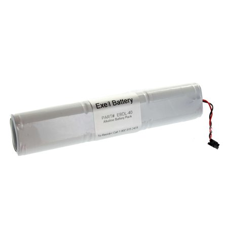 EXELL BATTERY Door Lock Battery Replaces Intellikey PT00213, 100178 EBDL-40_HORIZONTAL